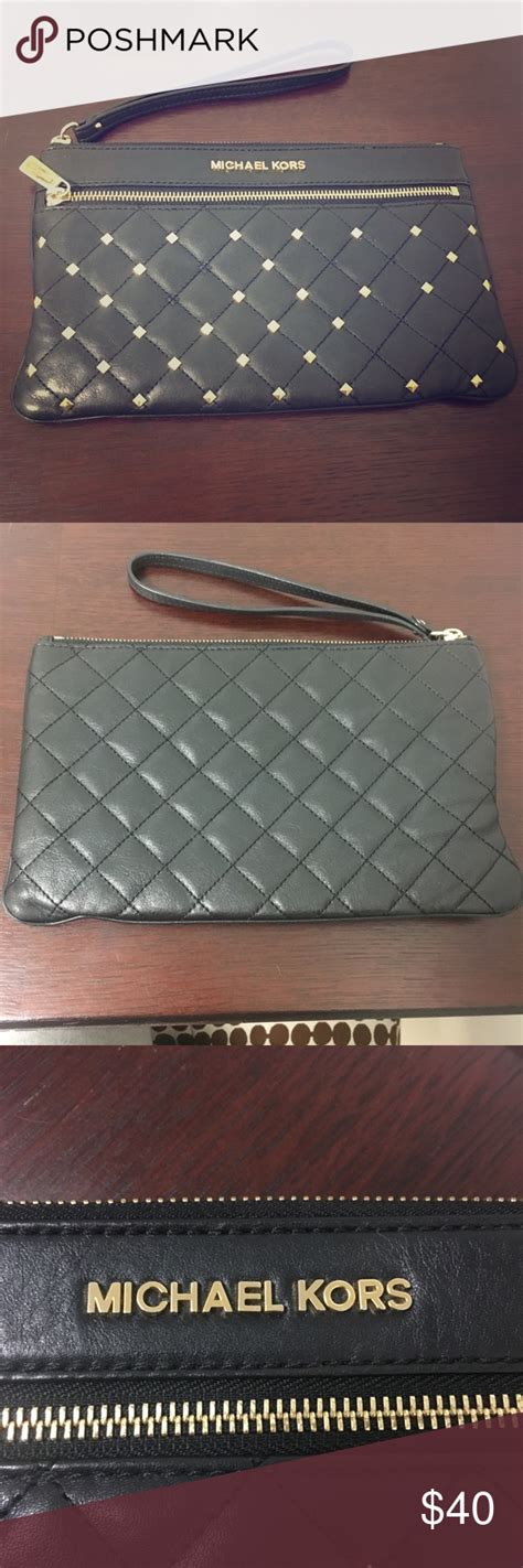 michael kors wristlet cheap|michael kors studded wristlet.